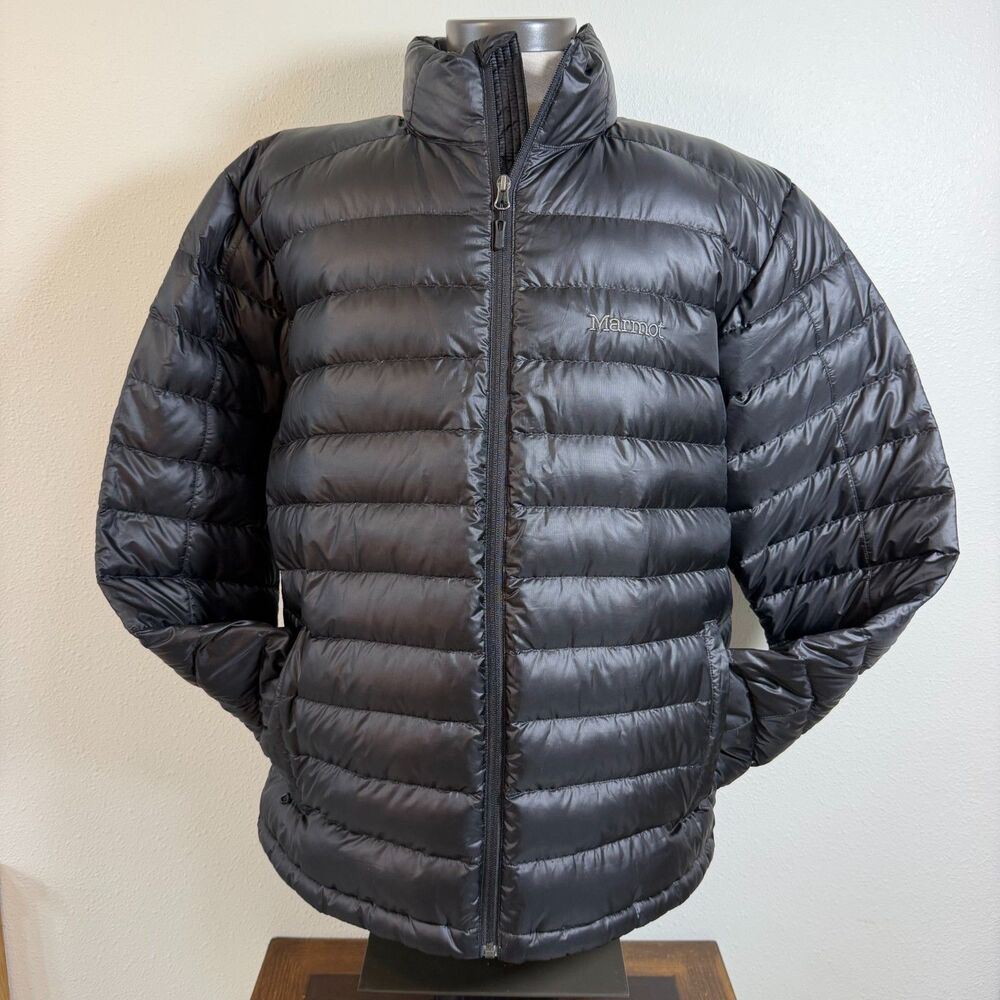 Marmot Azos Men's XL 700 Fill Down Puffer Jacket Black RDS Lightweight